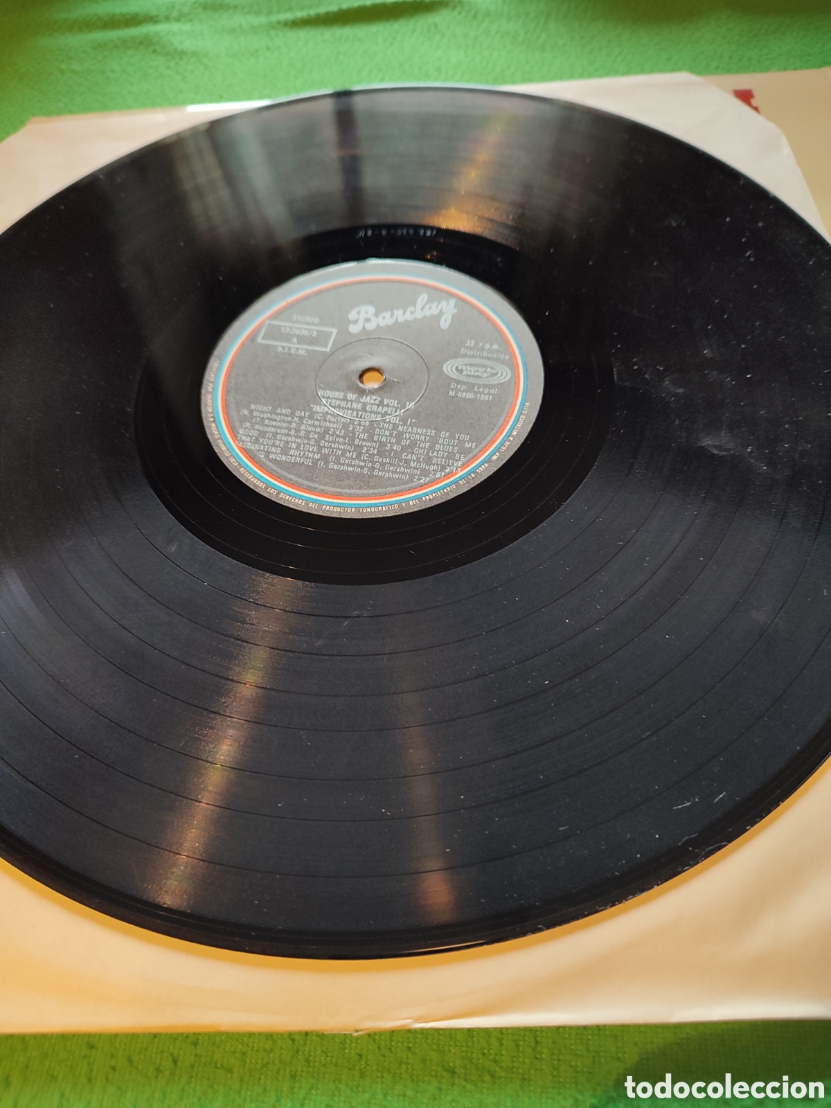 Discos de vinilo: Stephane Grappelli - Improvisations Vol 1 - Foto 3