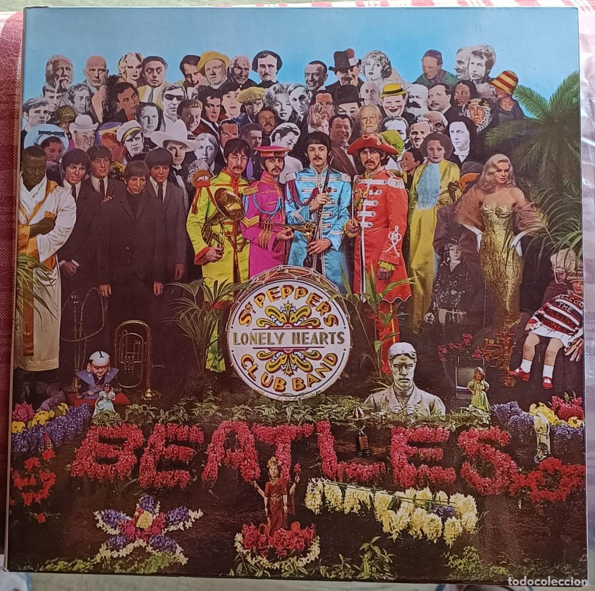 Discos de vinilo: Beatles - Sgt. Peppers - est&eacute;reo - Foto 1
