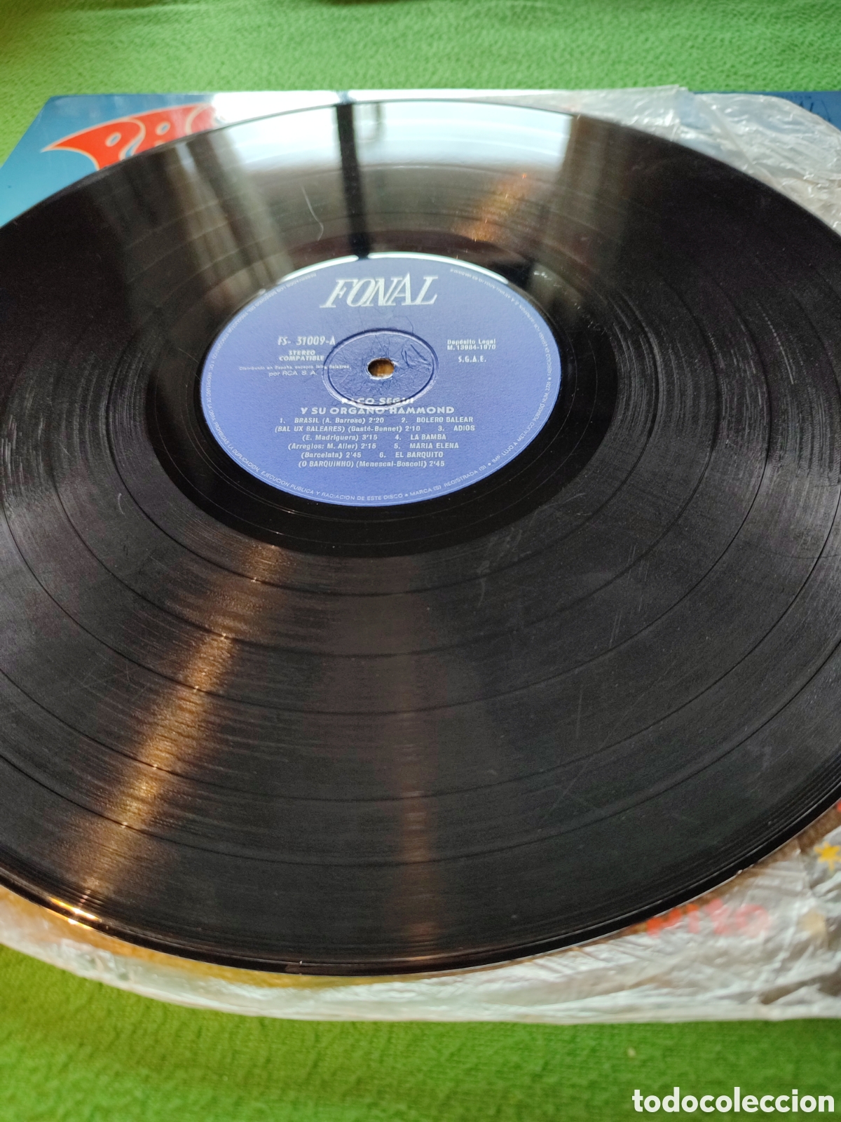 Discos de vinilo: Paco Segu&iacute; y su Hammond - Same - Foto 3