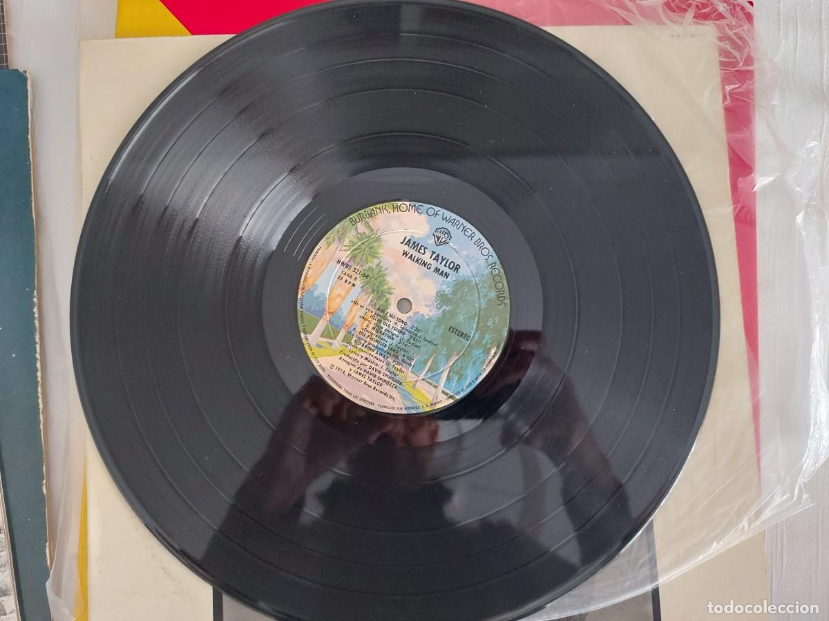 Discos de vinilo: LP James Taylor. Walking Man - Foto 3