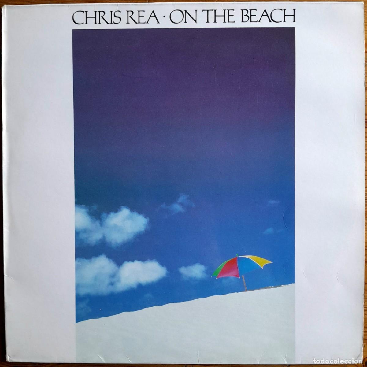 Discos de vinilo: CHRIS REA : ON THE BEACH [MAGNET - ESP 1986] LP - Foto 1