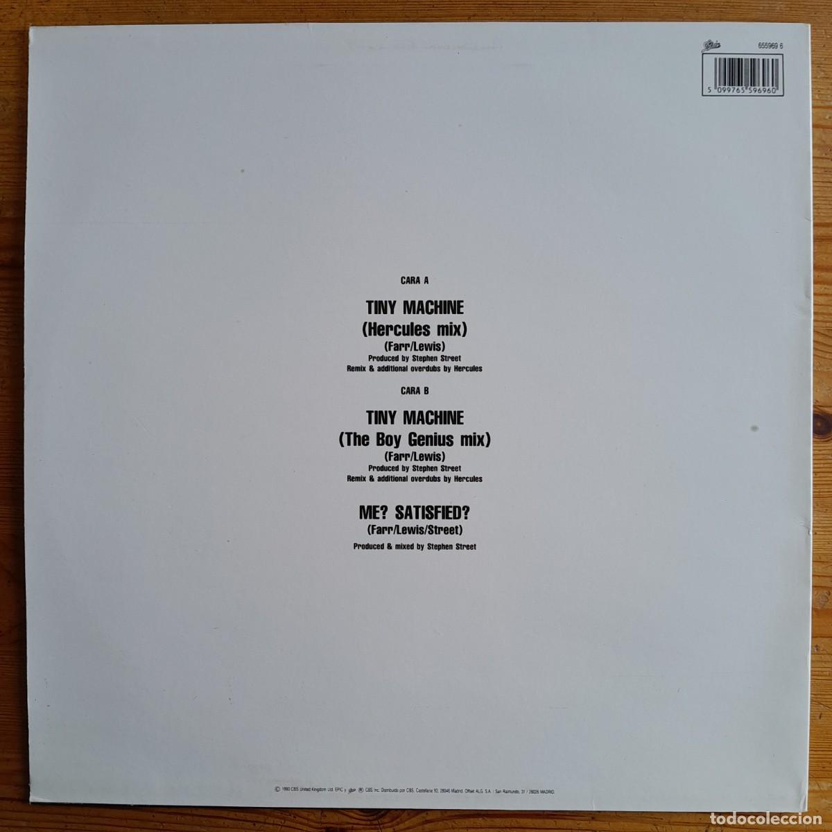 Discos de vinilo: THE DARLING BUDS : TINY MACHINE [EPIC - ESP 1990] 12&rdquo; - Foto 2