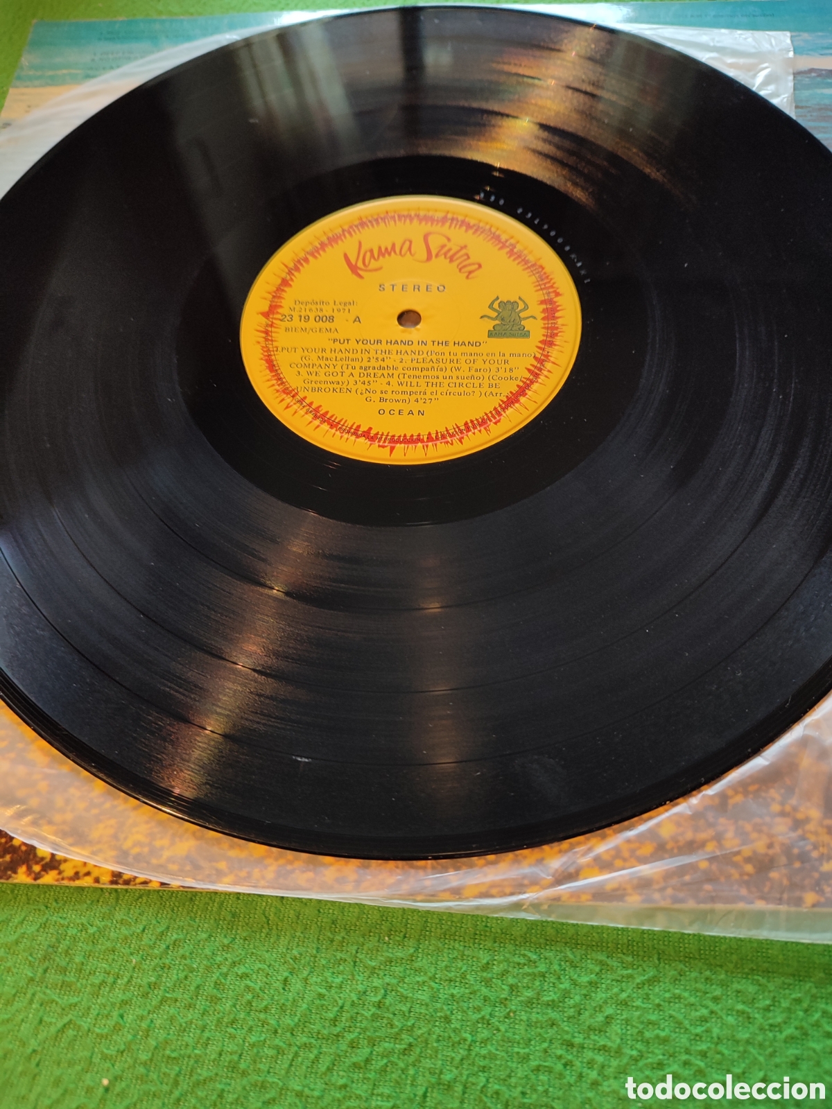 Discos de vinilo: Ocean - Put your hand in the hand - Foto 3