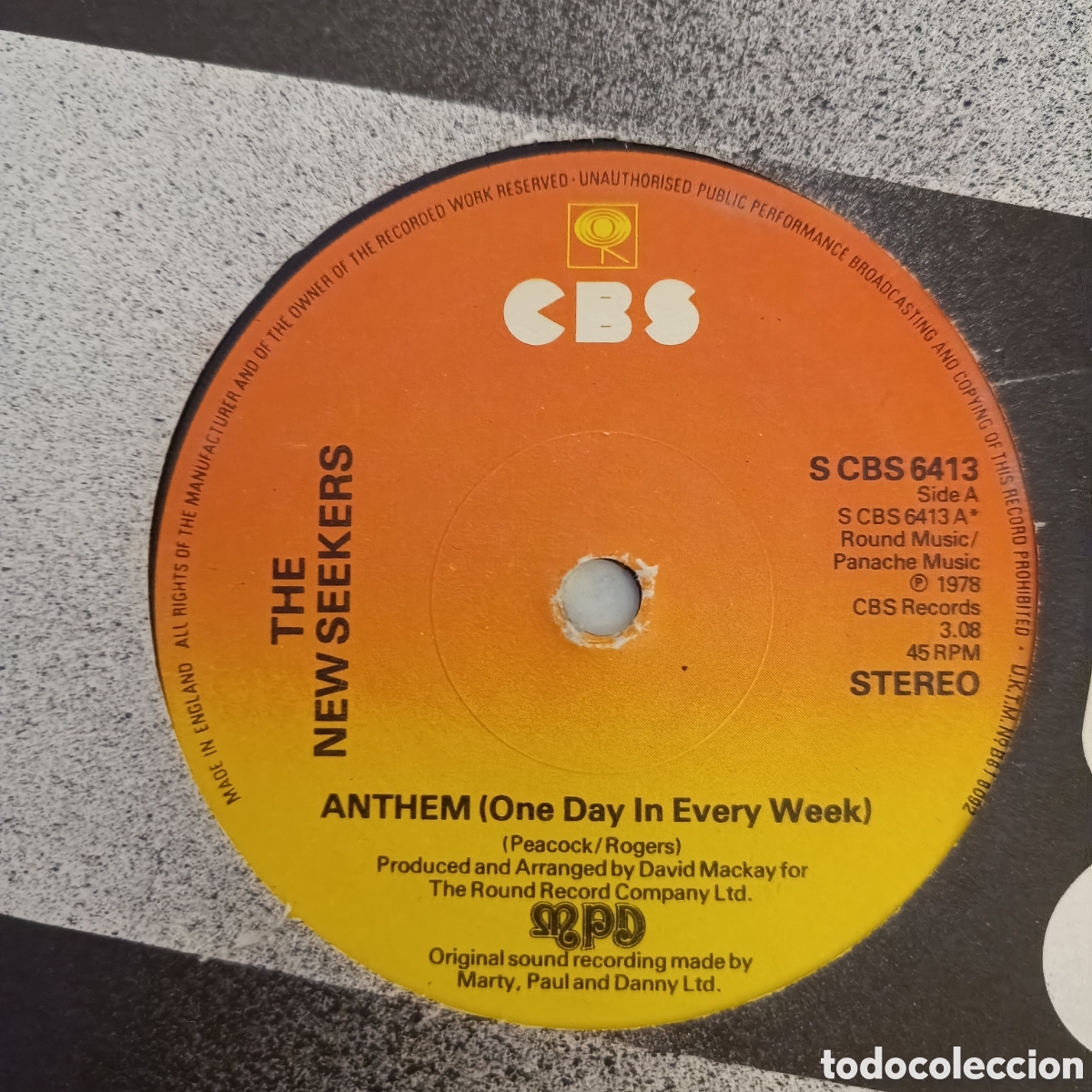 Discos de vinilo: The New Seekers &ndash; Anthem - Foto 1