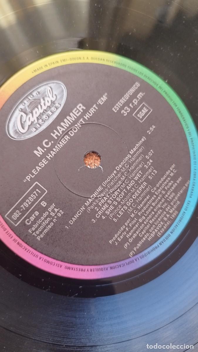 Discos de vinilo: MC Hammer &ndash; Please Hammer Dont Hurt Em.Lp - Foto 2
