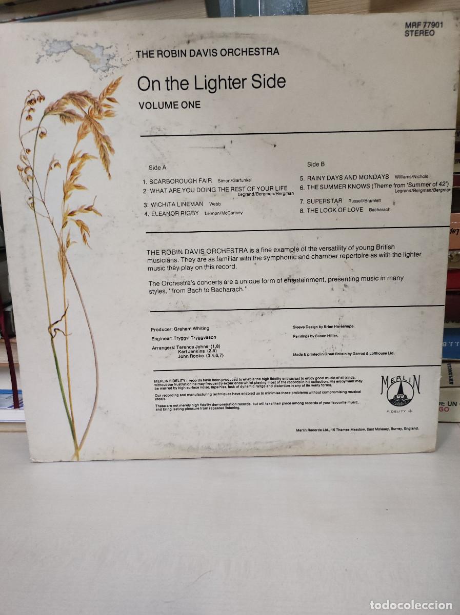 Discos de vinilo: The Robin Davis Orchestra &ndash; On The Lighter Side Volume One - Foto 2