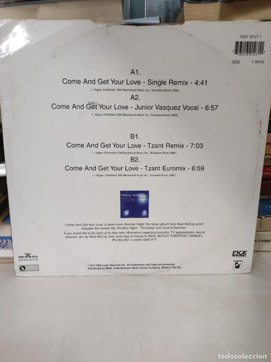 Discos de vinilo: Real McCoy &ndash; Come And Get Your Love - Foto 2