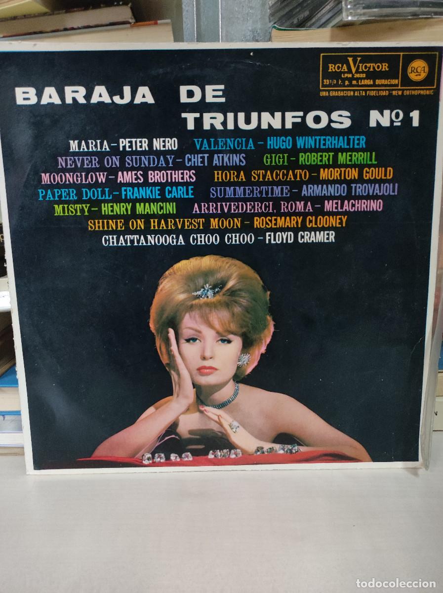 Discos de vinilo: BARAJA DE TRIUNFOS N1 - Foto 1