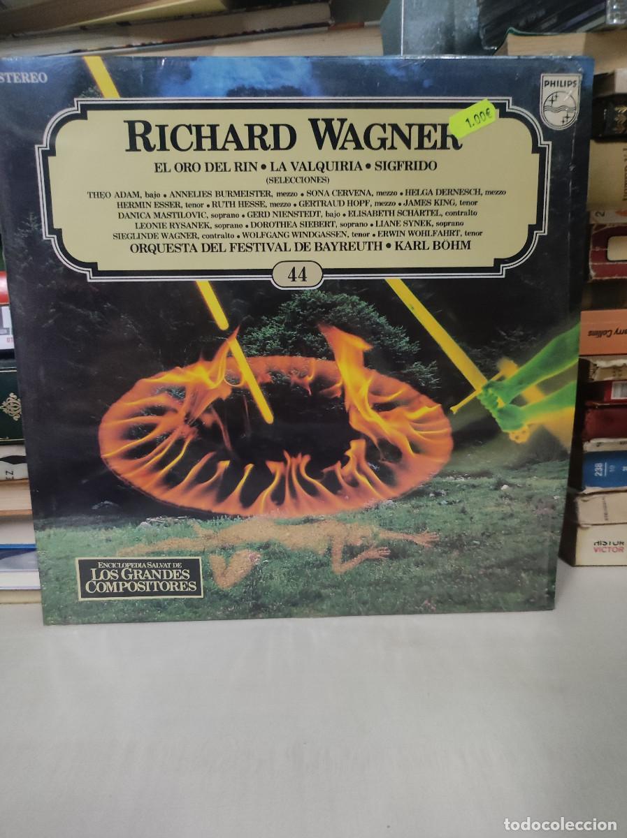 Discos de vinilo: RICHARD WAGNER EL ORO DEL REN LA VALQUIRIA - Foto 1
