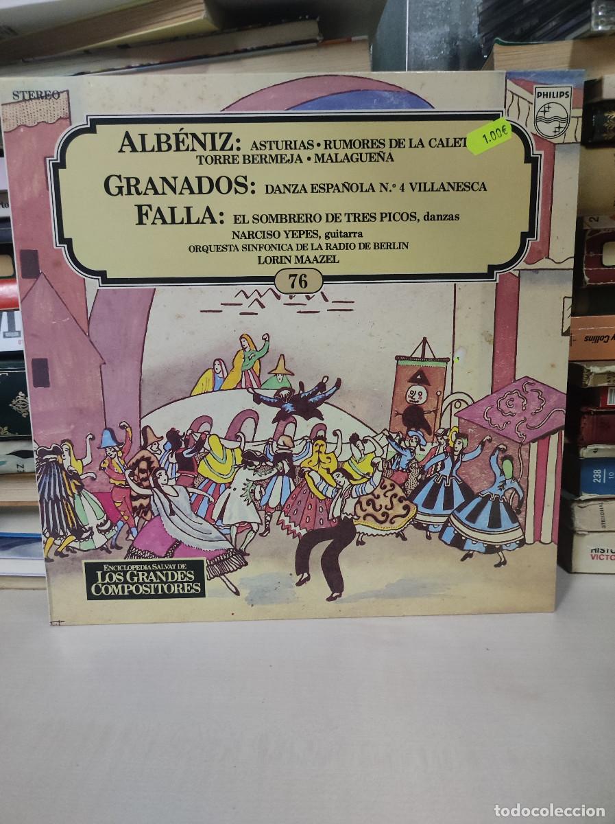 Discos de vinilo: ALBENIZ GRANADOS FALLA - Foto 1