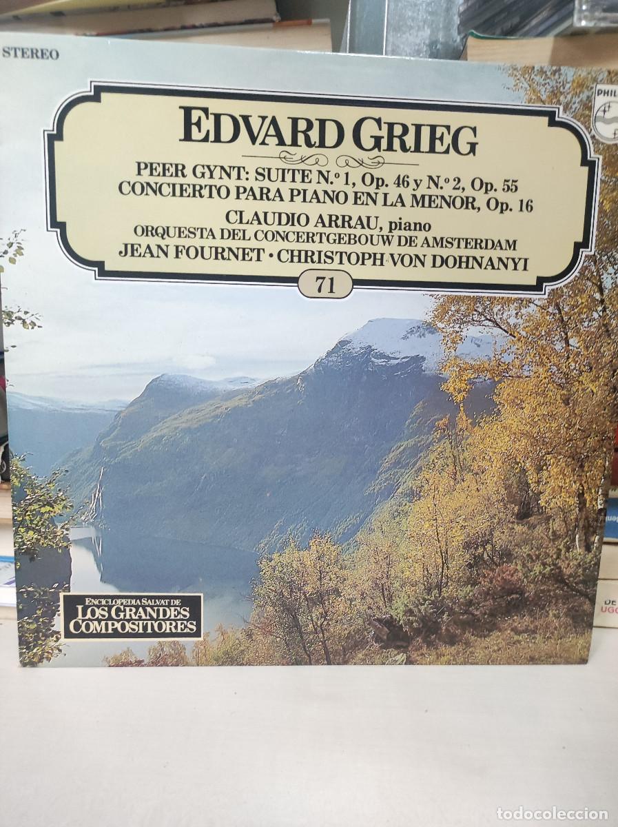 Discos de vinilo: EDVARD GRIEG PEER GYNT - Foto 1