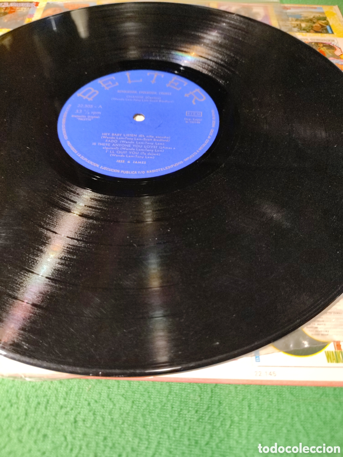 Discos de vinilo: Jess & James - Revolution, Evolution, Change - Foto 3
