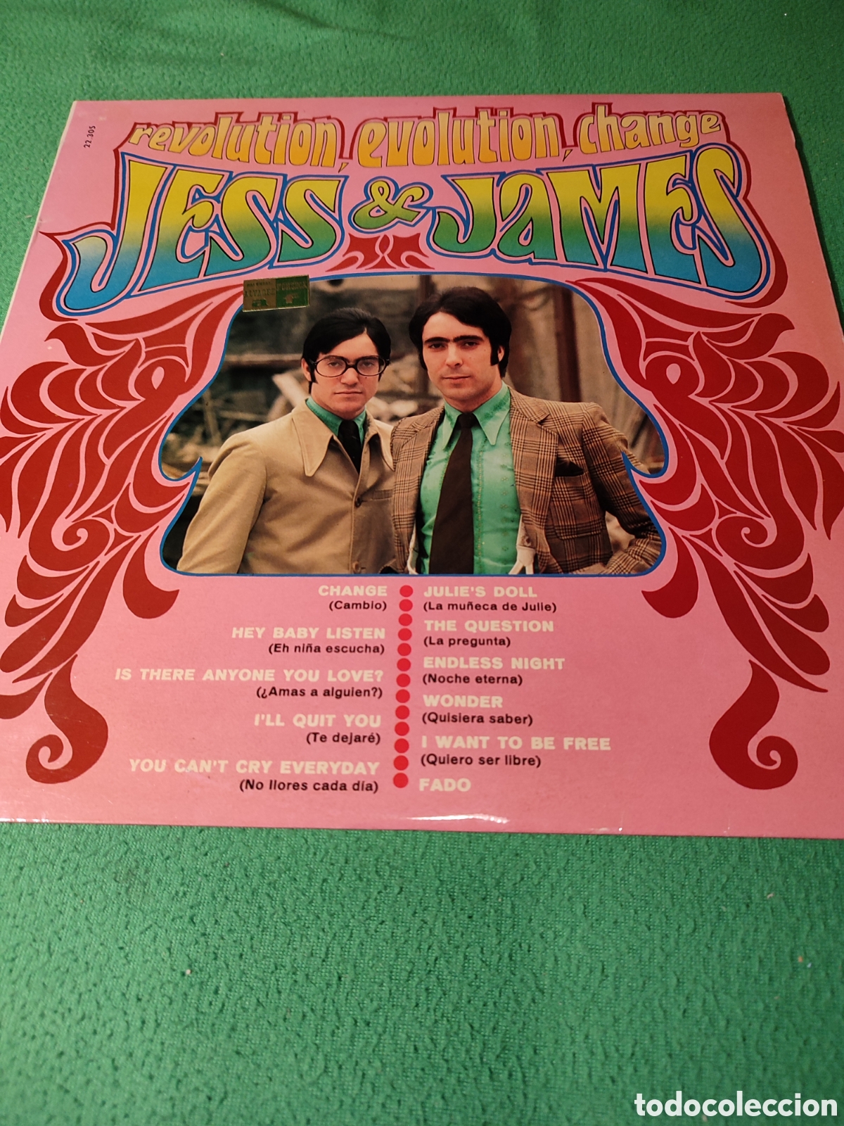 Discos de vinilo: Jess & James - Revolution, Evolution, Change - Foto 1