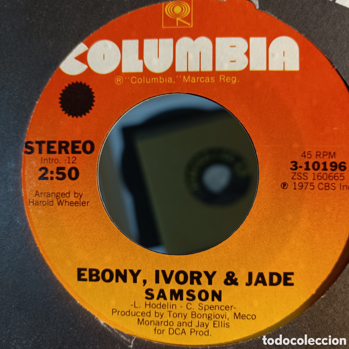 Discos de vinilo: Ebony, Ivory & Jade &ndash; Samson - Foto 1