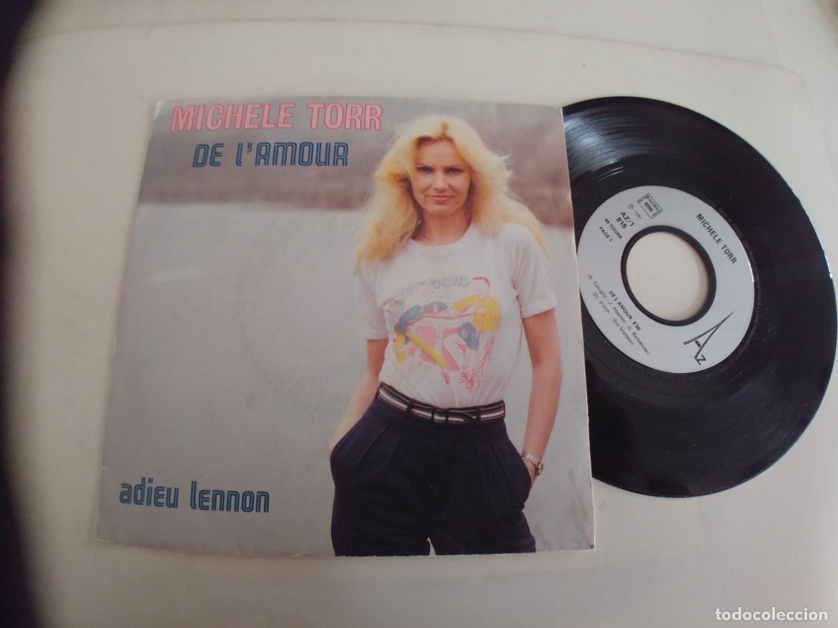 Discos de vinilo: MICHELE TORR-SINGLE De Lamour - Foto 1