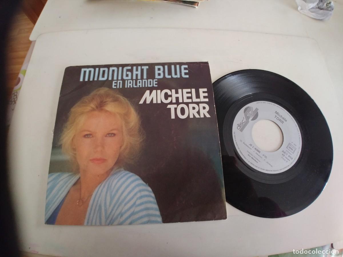 Discos de vinilo: MICHELE TORR-SINGLE MIDNIGHT BLUE - Foto 1