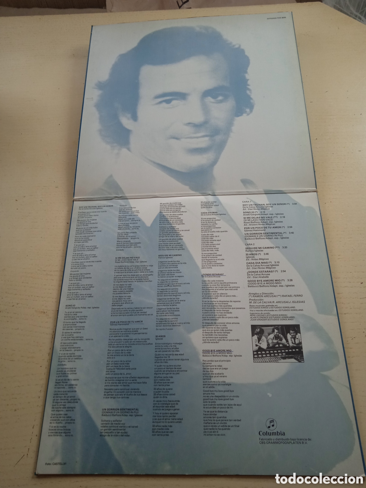 Discos de vinilo: LP Julio Iglesias - Foto 2