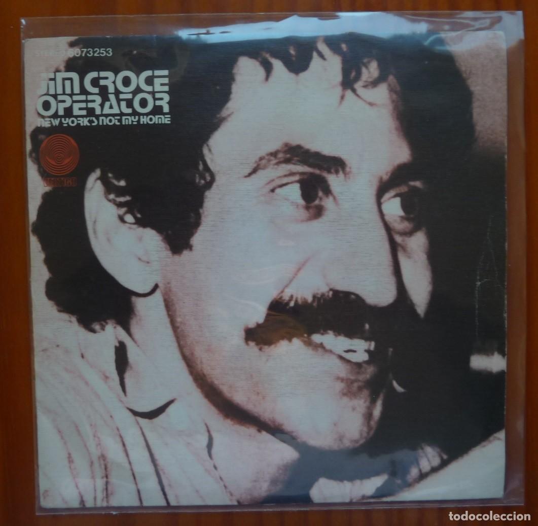 Discos de vinilo: JIM CROCE / OPERATOR / 1973 / SINGLE - Foto 1