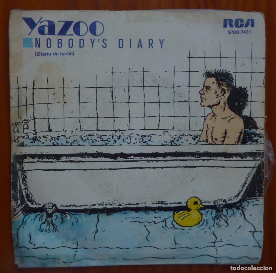 Discos de vinilo: YAZOO / NOBODYS DIARY / 1983 / SINGLE - Foto 1