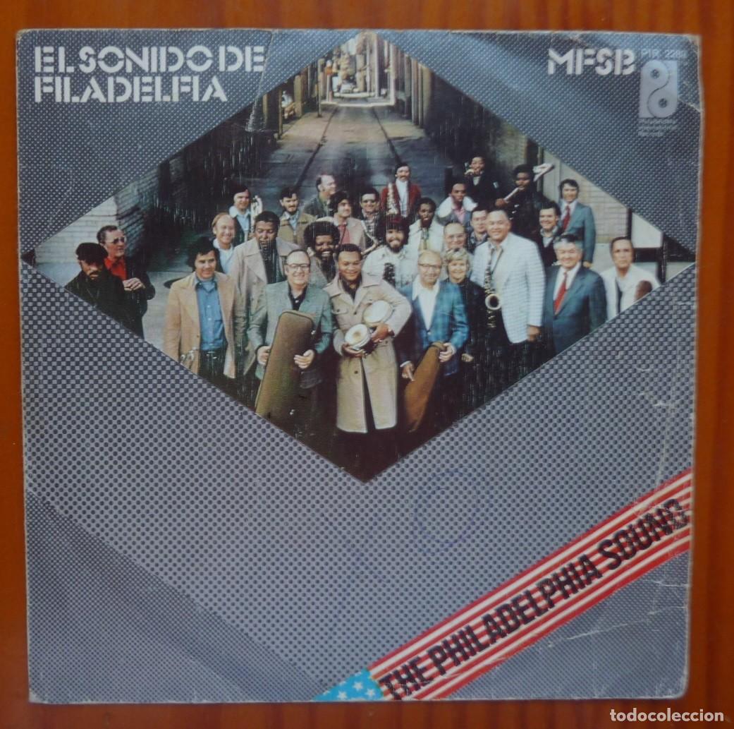 Discos de vinilo: MFSB / SONIDO DE FILADELFIA / 1974 / SINGLE - Foto 1