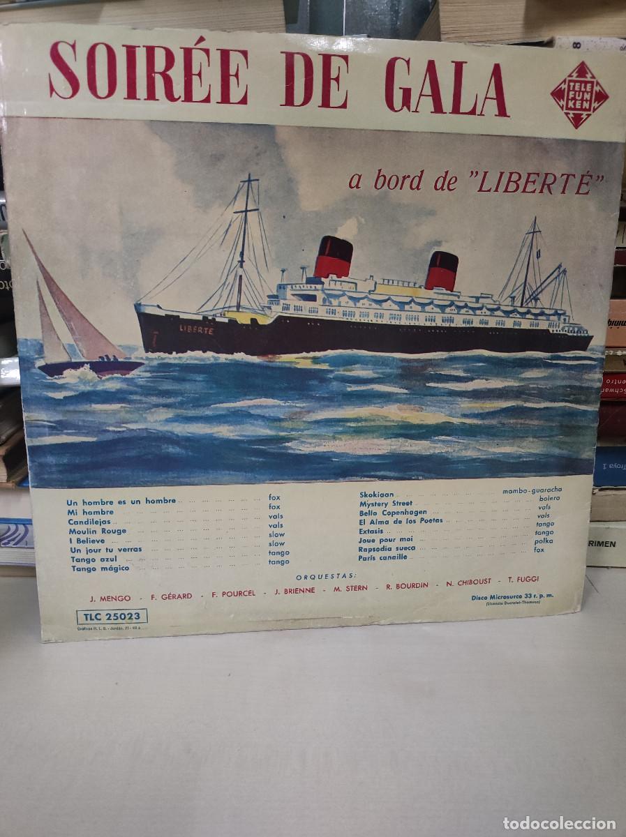 Discos de vinilo: Soir&eacute;e De Gala &Agrave; Bord De &rdquo;Libert&eacute;&rdquo; - Foto 1