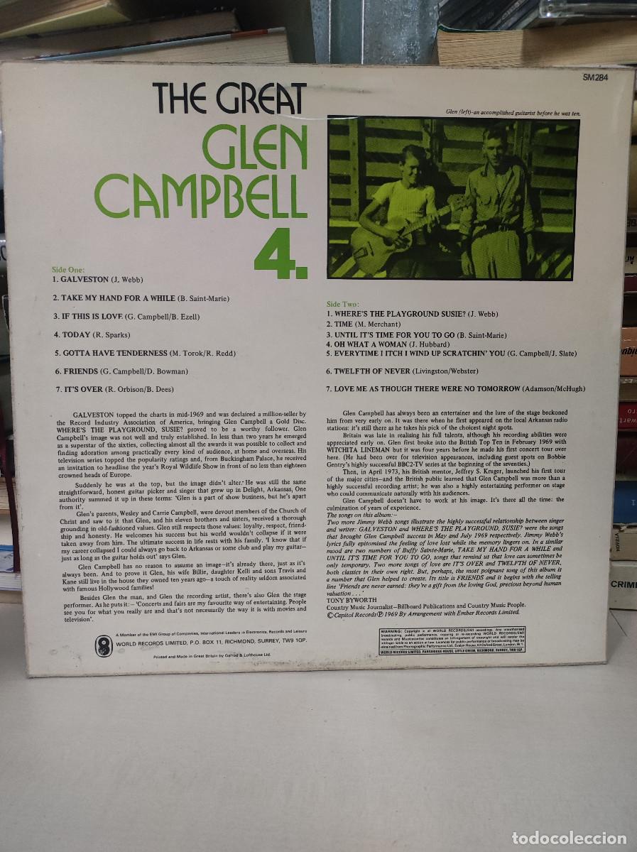 Discos de vinilo: THE GREAT GLEN CAMPBELL - Foto 2