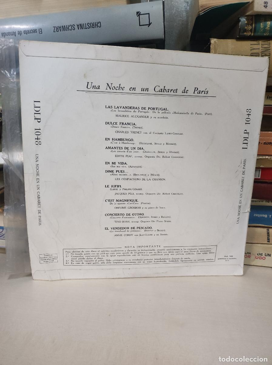 Discos de vinilo: Una Noche en un Cabaret de Paris - Foto 2