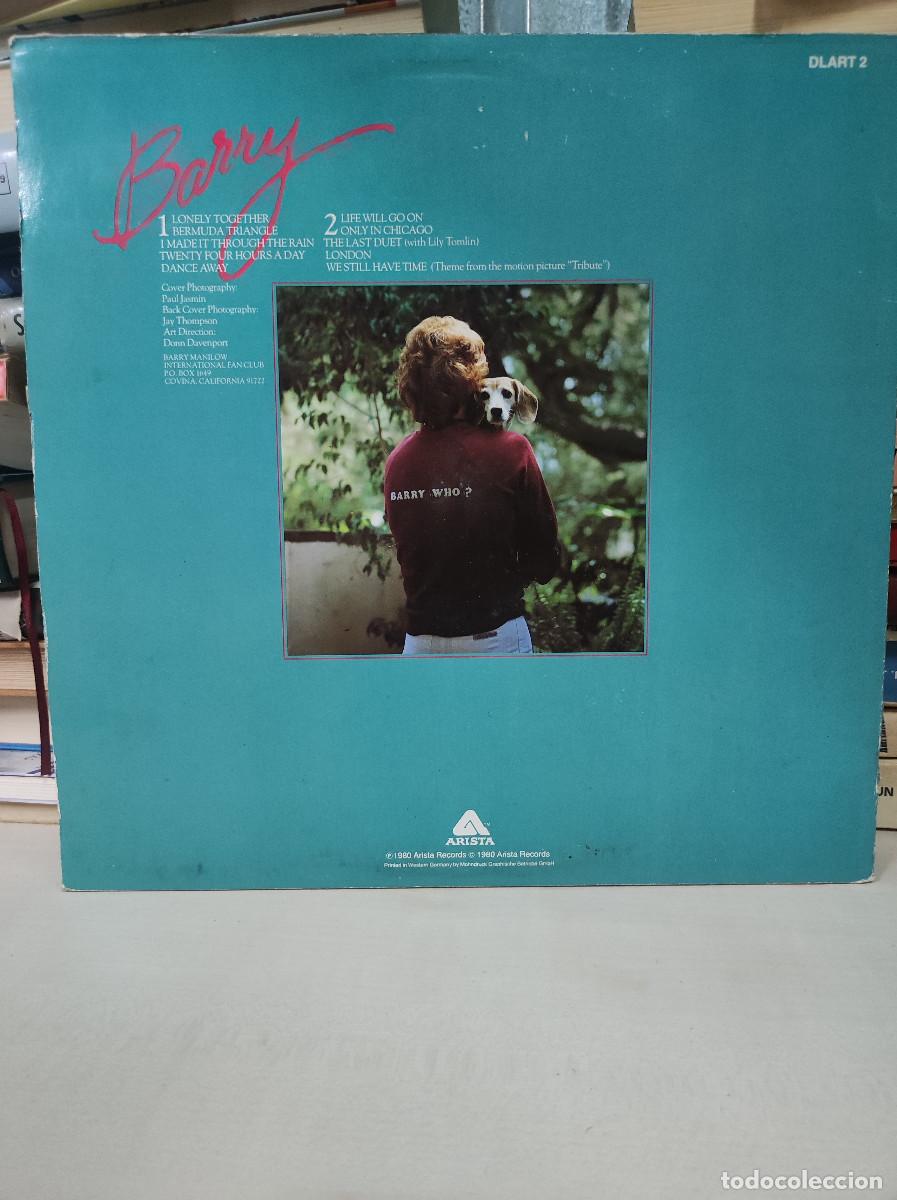 Discos de vinilo: Barry Manilow &ndash; Barry - Foto 2