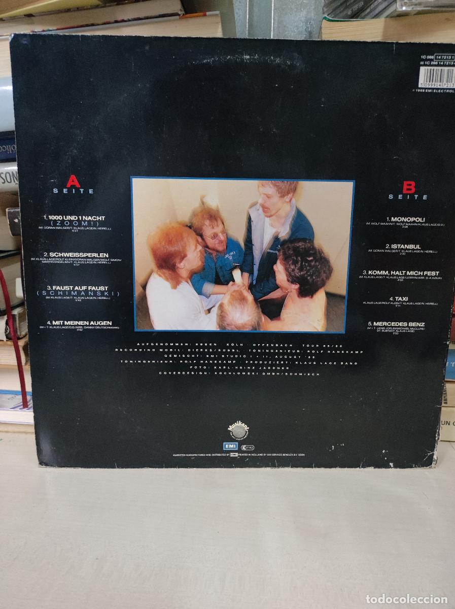 Discos de vinilo: LAGE LIVE KLAUS LAGE BAND - Foto 2
