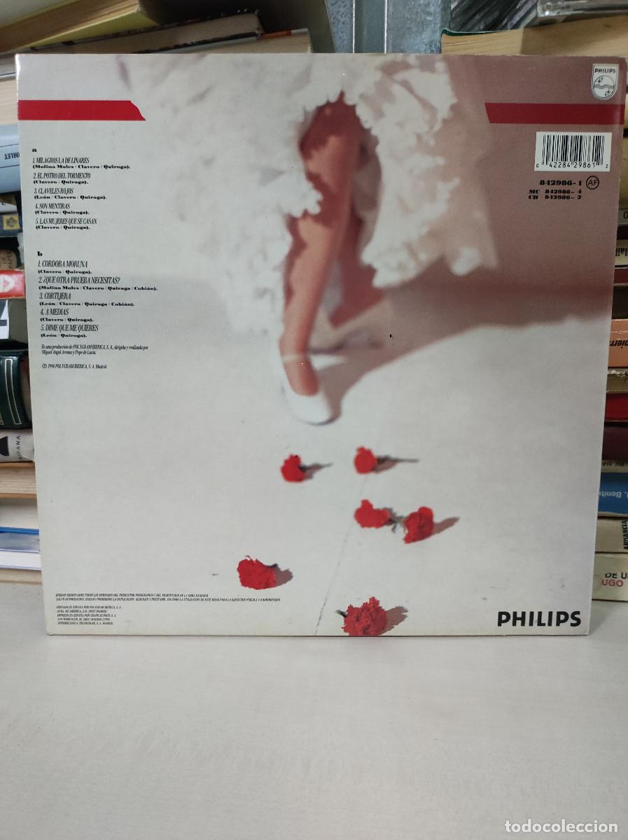 Discos de vinilo: Mar&iacute;a Mar&iacute;a &ndash; Claveles Rojos - Foto 2
