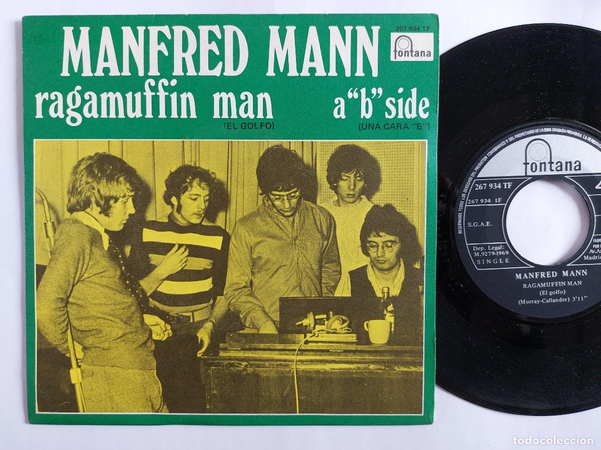 Discos de vinilo: MANFRED MANN - 45 Spain - MINT * RAGAMUFFIN MAN / A &rdquo;B&rdquo; SIDE - Foto 1