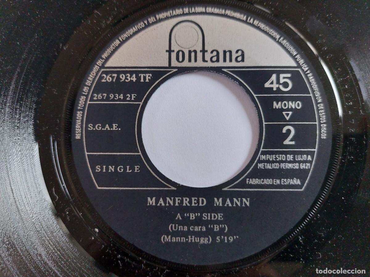 Discos de vinilo: MANFRED MANN - 45 Spain - MINT * RAGAMUFFIN MAN / A &rdquo;B&rdquo; SIDE - Foto 4
