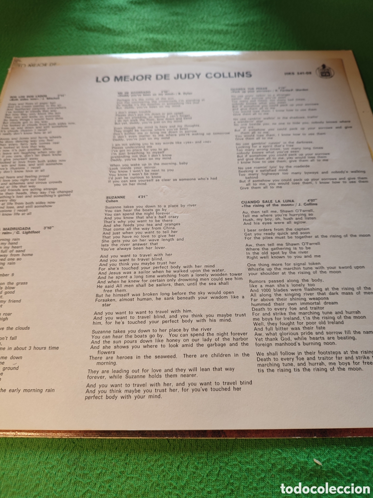 Discos de vinilo: Judy Collins - Lo mejor de - Foto 2