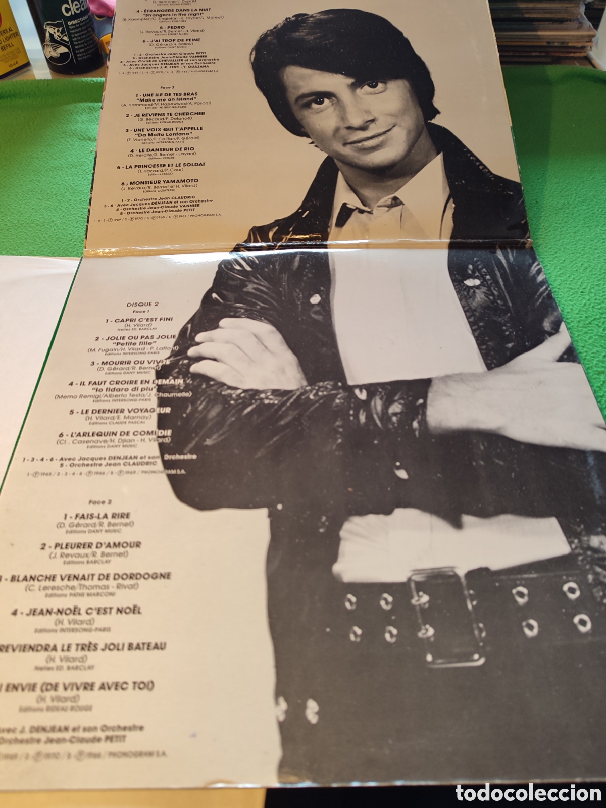 Discos de vinilo: Herve Vilard - Chante ses plus grands succes 2 lps - Foto 3