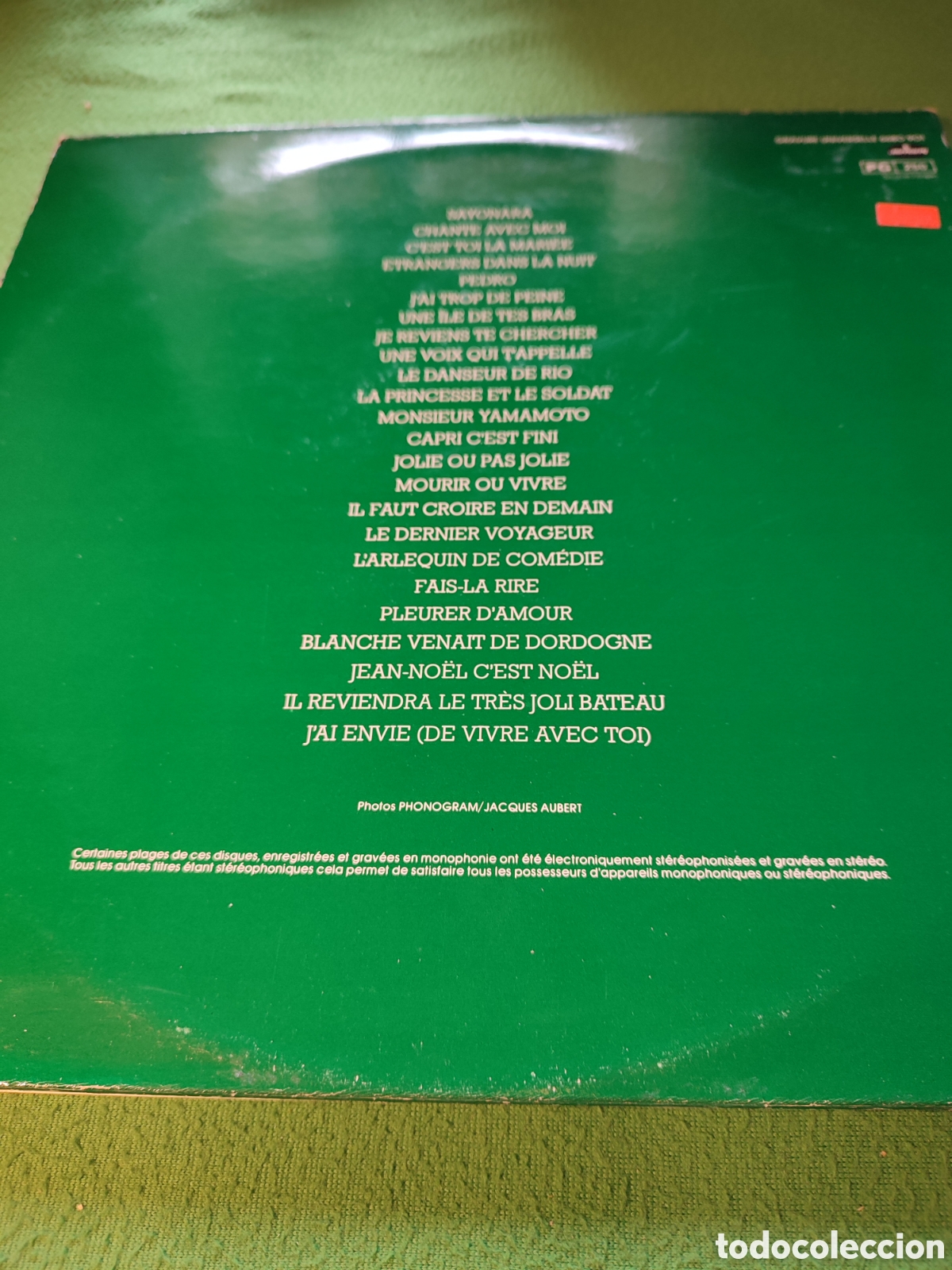 Discos de vinilo: Herve Vilard - Chante ses plus grands succes 2 lps - Foto 4