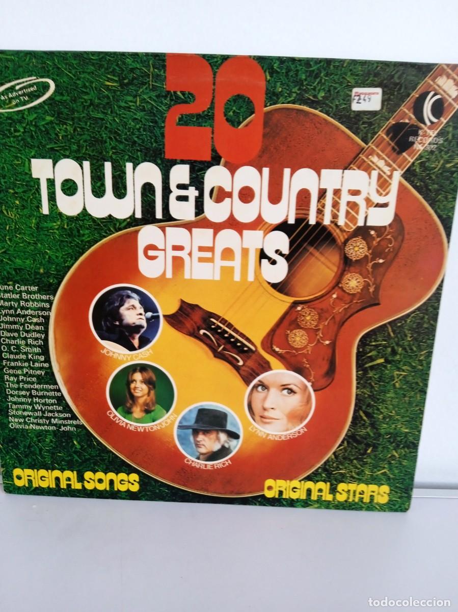 Discos de vinilo: 20 TOWN & COUNTRY GREATS - Foto 1