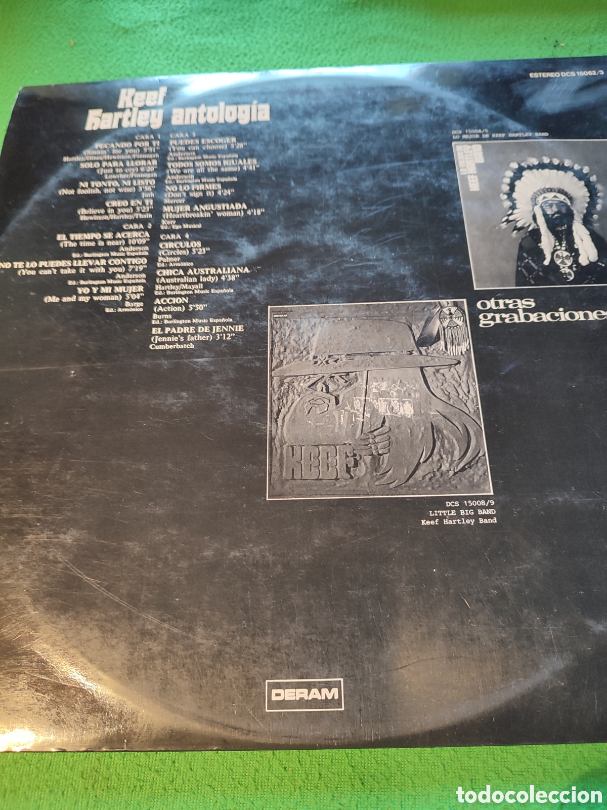 Discos de vinilo: Keef Hartley - Antolog&iacute;a 2 lps - Foto 3