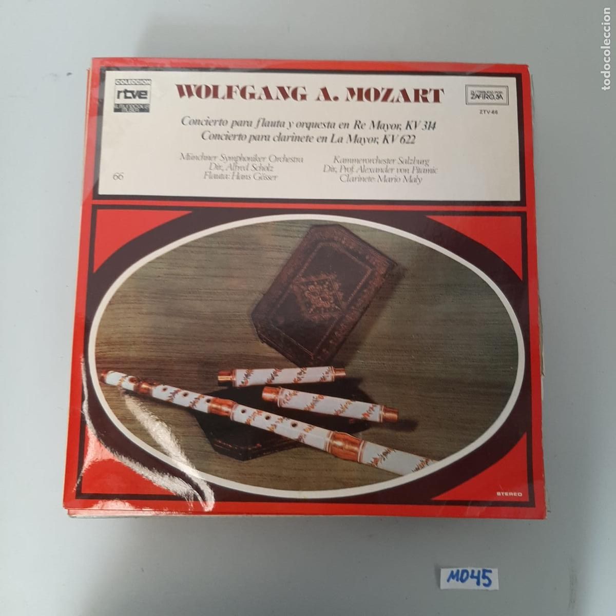 Discos de vinilo: Wolfgan A Mozart - Foto 1