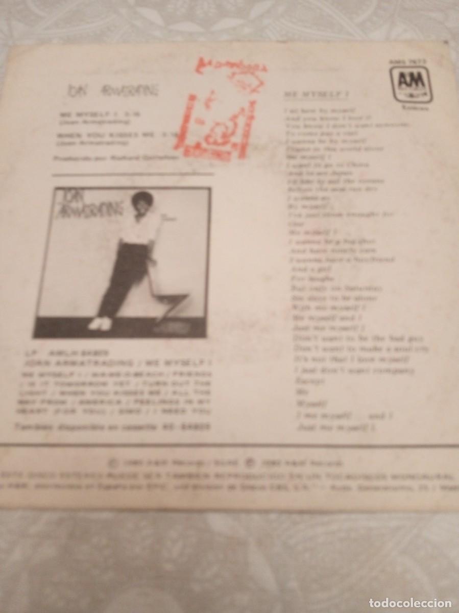 Discos de vinilo: Disco Single Joan Armatrading Me myself I - Foto 2