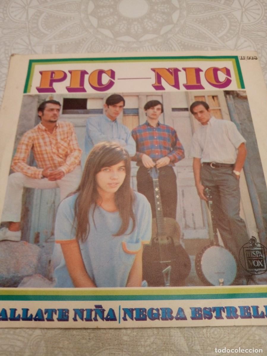Disques de vinyle: Disco Single Pic Nic Callete ni&ntilde;a
