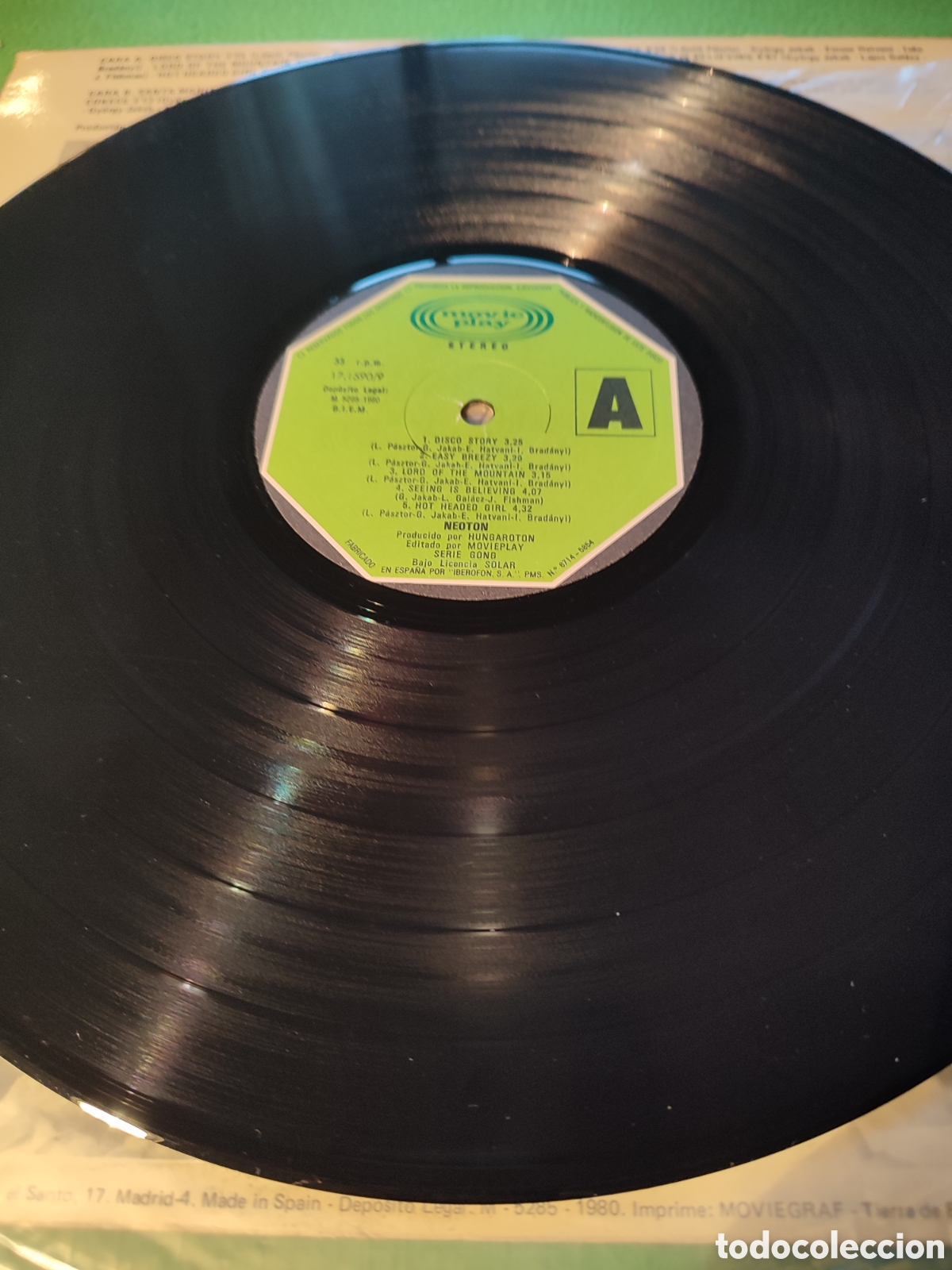 Discos de vinilo: Neoton - Same Vinilo Lp - Foto 3