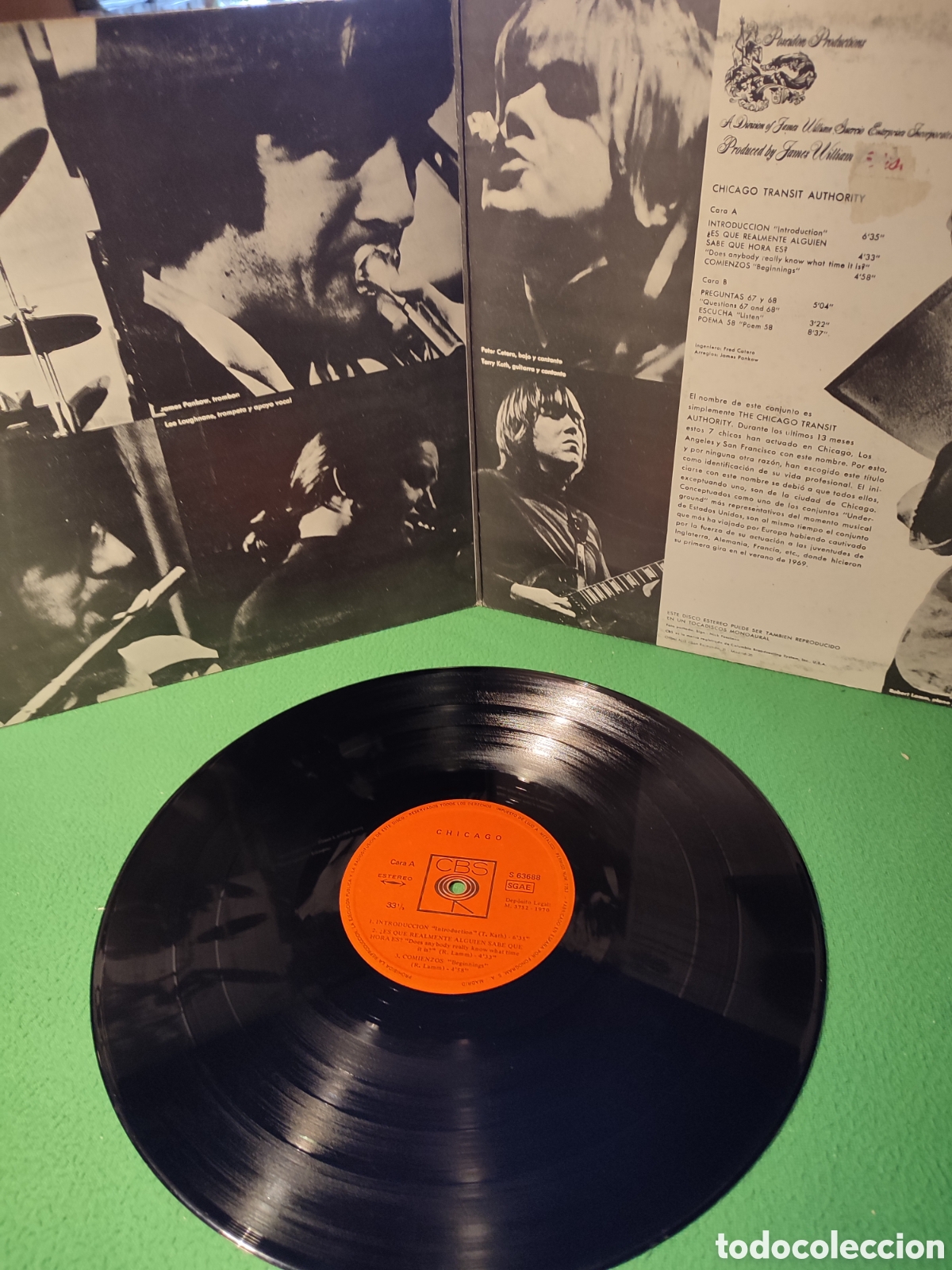 Discos de vinilo: Chicago - Chicago Transit Authority - Foto 2