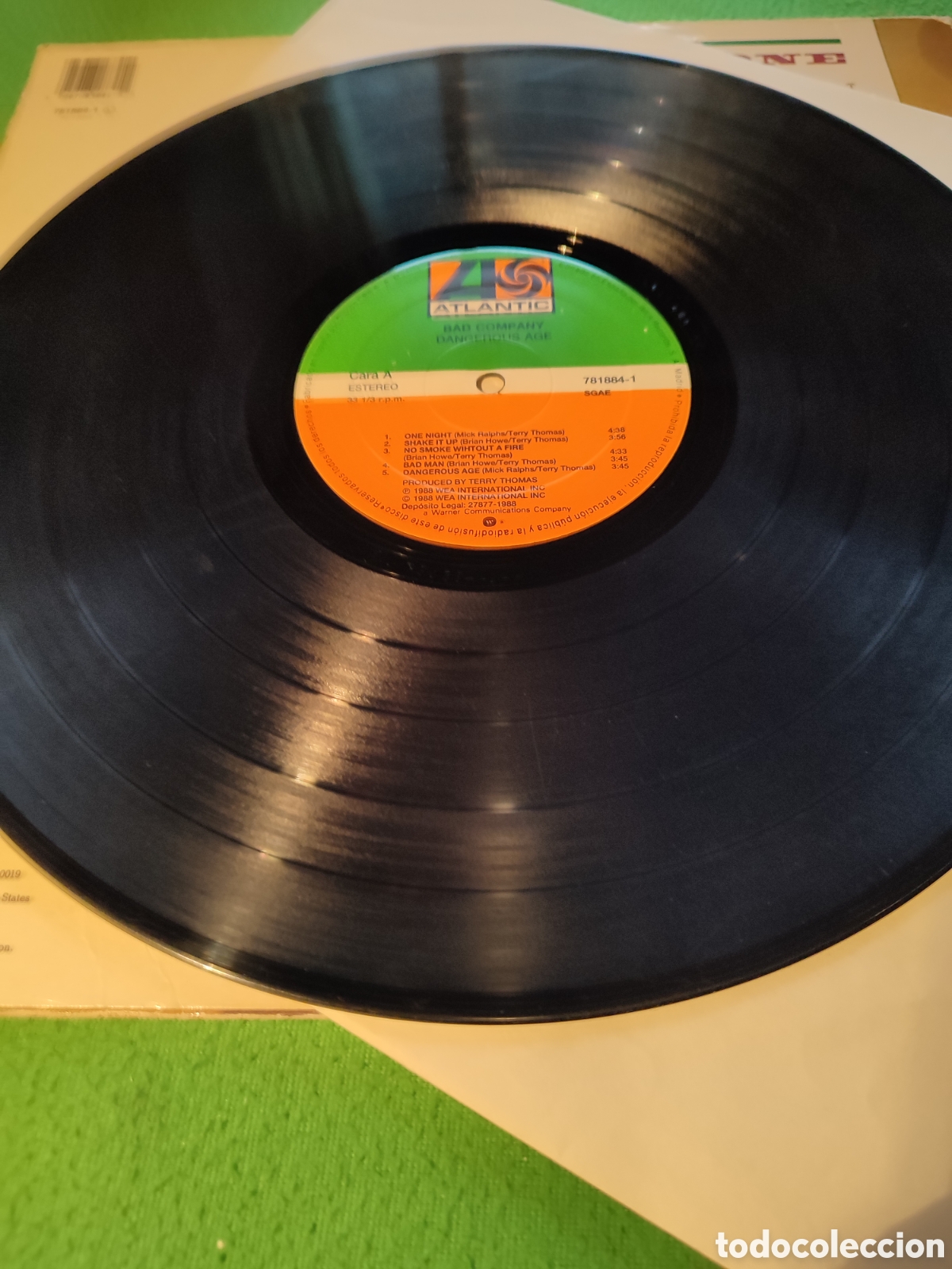 Discos de vinilo: Bad Company - Dangerous age - Foto 2