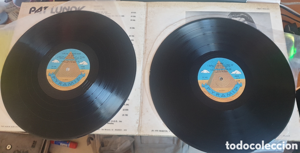 Discos de vinilo: Pat Lundy. Doble LP. Piramid - Foto 2