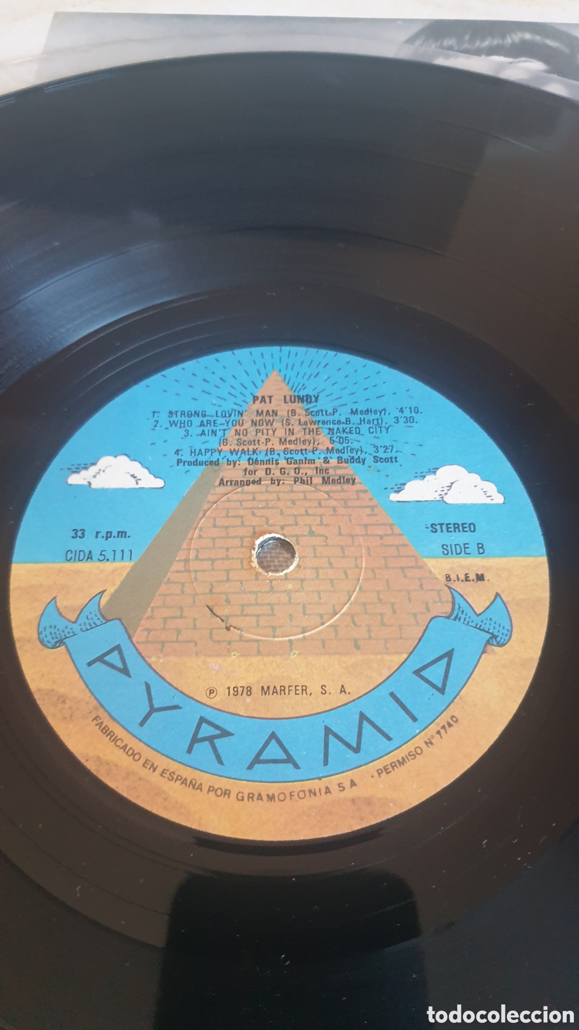 Discos de vinilo: Pat Lundy. Doble LP. Piramid - Foto 3