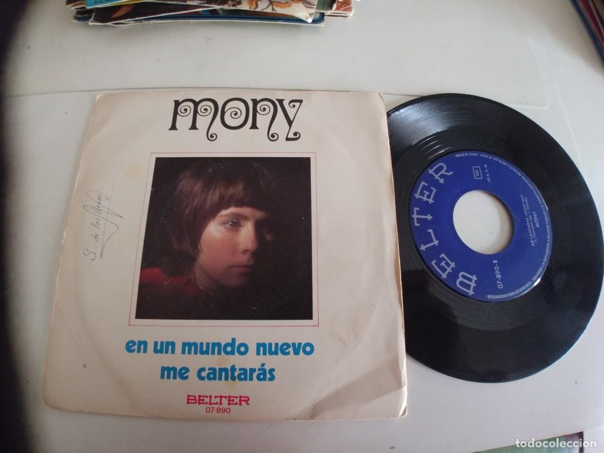 Discos de vinilo: MONY-SINGLE EN UN MUNDO NUEVO - Foto 1