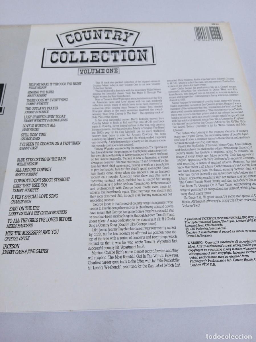 Discos de vinilo: COUNTRY COLLECTION Volume One - Foto 2