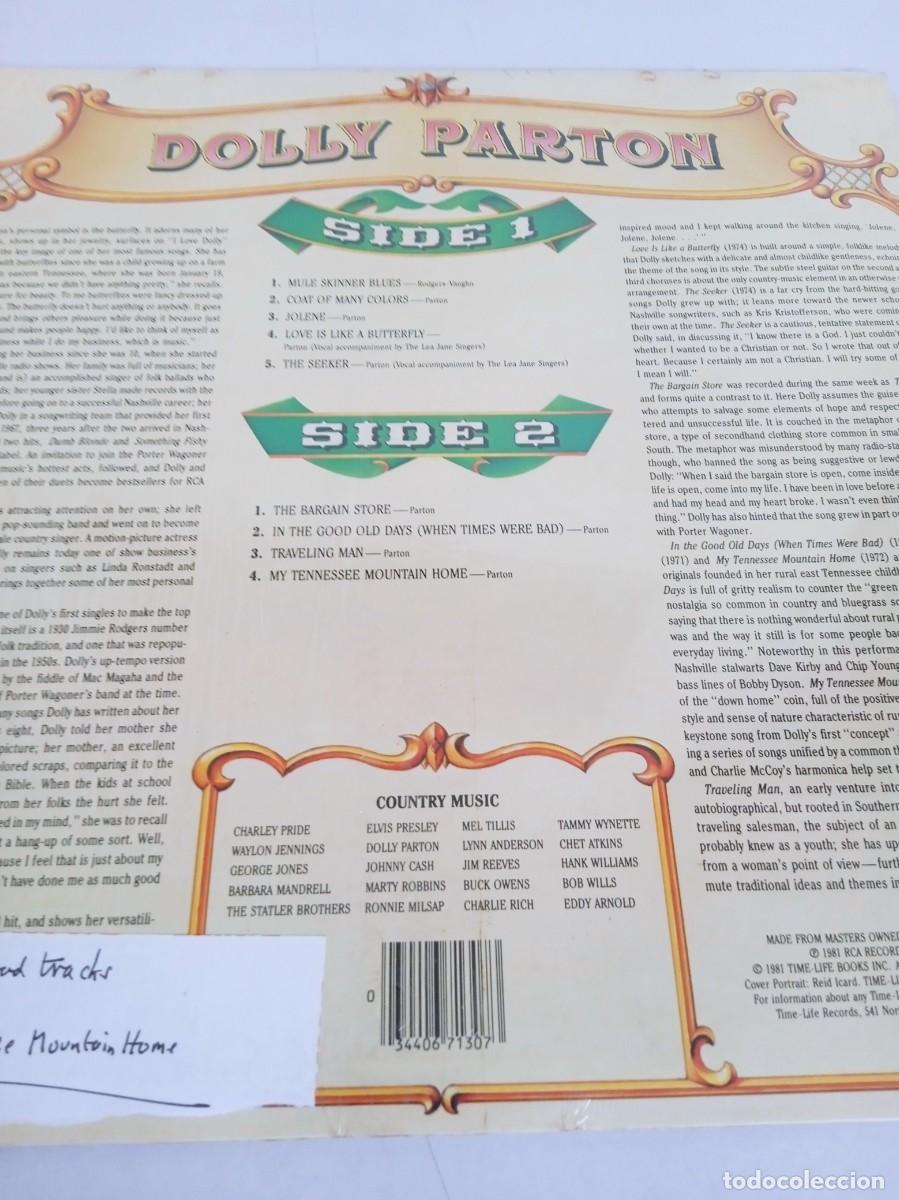 Discos de vinilo: DOLLY PARTON Country Music - Foto 2