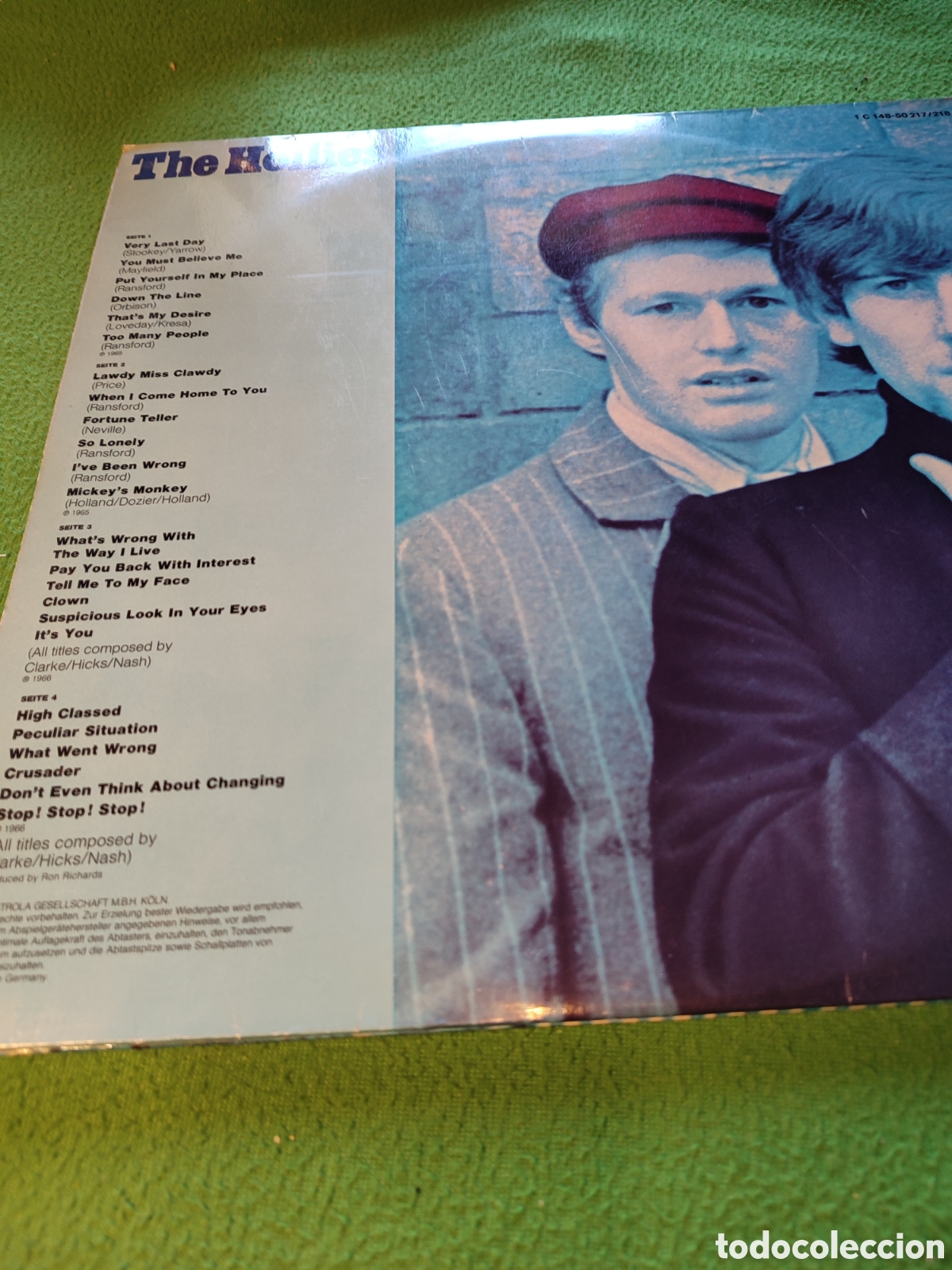 Discos de vinilo: The Hollies - Same 2 Lps - Foto 3
