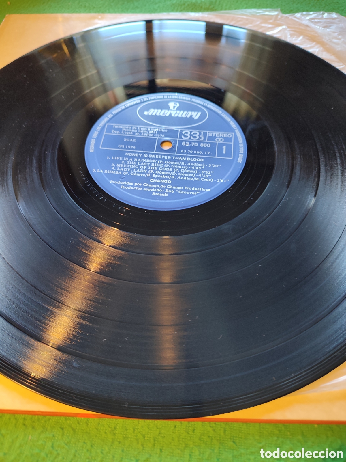 Discos de vinilo: Chango - Honey is sweeter than Blood - Foto 3